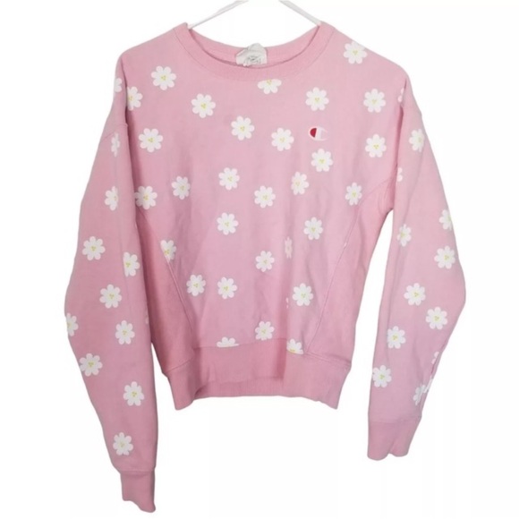 Champion X Urban Outfitters Exclusive Daisy Reverse Weave Sweatshirt - Picture 4 of 8